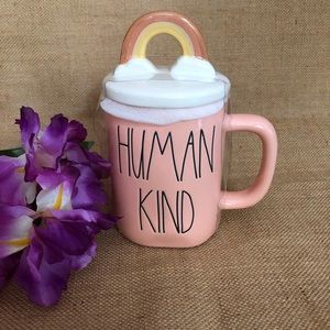 Rae Dunn Human Kind Figural Mug